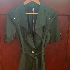 Olive green White House Black Market Jacket 12